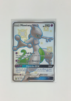 Mewtwo GX SV59/SV94 Shiny Vault Holo Rare Card from Pokemon Hidden Fates - Mint - Image 2