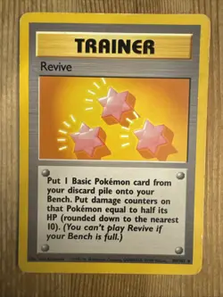 REVIVE - Base Set - 89/102 - Uncommon - Pokemon Card - Unlimited - DMG - Image 1