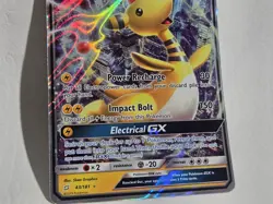 Pokemon TCG 2019 Team Up Ampharos GX Ultra Rare 43/181 NM Clean Card - Image 2