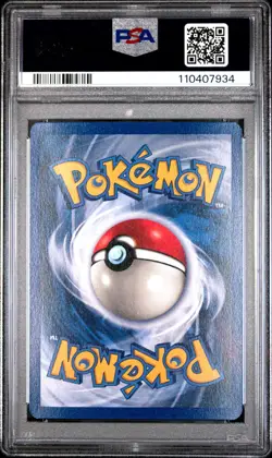 1999 Pokemon Fossil Hitmonlee Holo Card 7/62 PSA 6 Ex-MT - Image 2