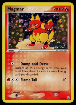 Pokemon Card - Magmar Team Rocket Returns 44/109 Reverse Holo Stamped - Image 1