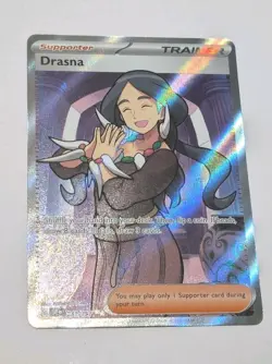 Drasna 231/191 Surging Sparks Full Art Ultra Rare Holo Pokemon Card Mint /NM - Image 3