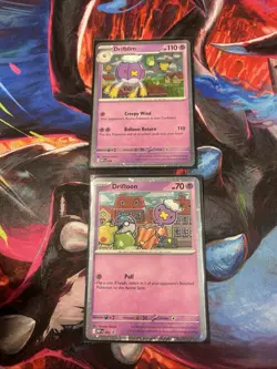 Drifloon 005 Drifblim 006 Black Star Promo 2025 Mega Evolution Pokemon Card TCG - Image 1