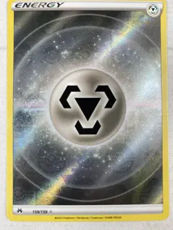 Metal Energy 159/159 Crown Zenith Texture Full Art Holo Ultra Rare Card TCG NM - Image 1