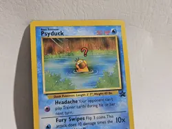 Pokemon NM Psyduck Card Black Star Promo #20 WOTC Clean - Image 3