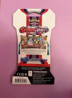 Nintendo Pokemon TCG Scarlet & Violet Sleeved Booster Pack - 10 Cards 820650853258 - Image 2