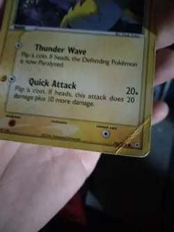 Pikachu 78/110 Common 2006 EX Holon Phantoms Pokemon Card HP - Image 1