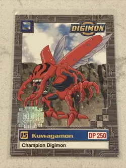DIGIMON Kuwagamon Silver Stamp Exclusive Preview Card TCG (15) #18 of 34 - Image 1