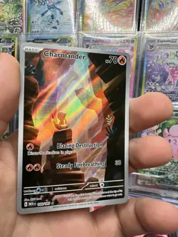 Pokemon Charmander TCG Card #168/165 Scarlet & Violet 151 Series - Image 2
