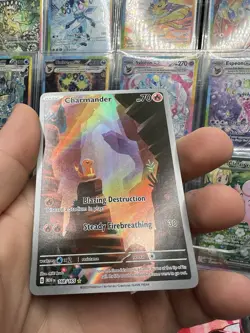 Pokemon Charmander TCG Card #168/165 Scarlet & Violet 151 Series - Image 3
