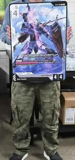 Aile Strike Gundam - Gundam Card Game - Giant Card - Image 2