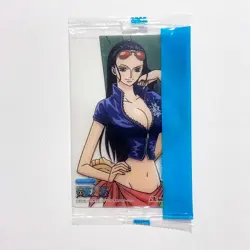 S4217 Nico Robin Japanese One Piece Morinaga Clear Card Sealed Vintage YD28 - Image 1