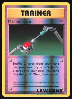 Maintenance - 79/108 - Reverse Holo Uncommon - XY Evolutions - Pokemon Card - LP - Image 1