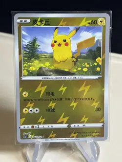 Pikachu 044/132 - CS4aC Nine Colors Gathering - Chinese Pokemon Card - #4 -ZL13 - Image 1