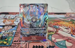 Koby PRB02-001 Alternate Art Super Rare - One Piece Card The Best Vol.2 - Image 1