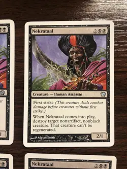 Magic the Gathering MTG - Nekrataal - (149/350) Eighth 8th Edition - Image 3