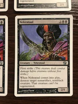 Magic the Gathering MTG - Nekrataal - (149/350) Eighth 8th Edition - Image 4