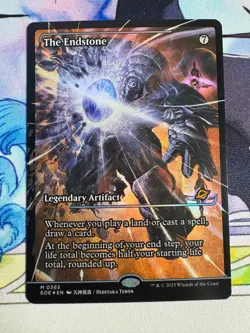 2025 MTG Edge Of Eternities The Endstone Showcase Foil #365 - Image 1