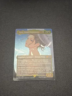 Yuna, Grand Summoner - Holiday Commander Promo Foil NM MTG Final Fantasy #0001 - Image 1