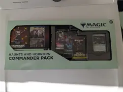 Magic The Gathering - Haunts and Horrors COMMANDER PACK Duskmourn Miracle Worker - Image 1