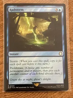 Radstorm (Fallout) NM SURGE foil MTG #565 - Image 1