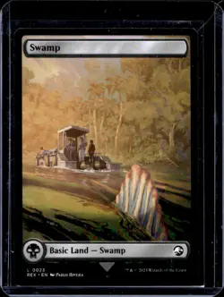 2023 Magic MTG Swamp Universes Beyond: Jurassic World Collection #0023 - Image 2