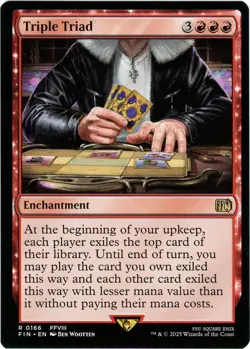 Triple Triad - 0166 - Final Fantasy - MTG - NM/M - Image 1