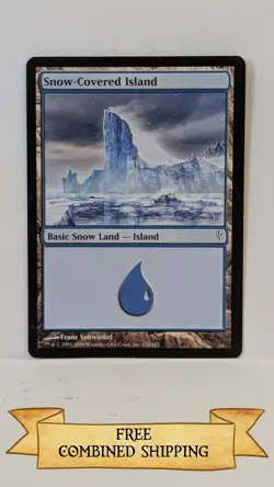Magic the Gathering: 9X Snow-Covered Island Coldsnap Lot - Image 5