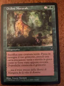 Natural Order (ITALIAN) Visions Regular - NEAR MINT! - Image 1