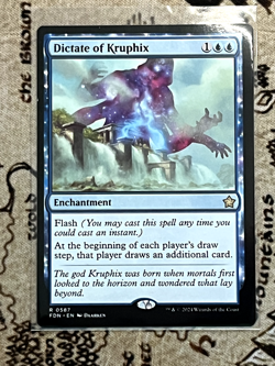 Dictate of Kruphix - Foundations - 587 - #Lightly Played Magic the Gathering - Image 1