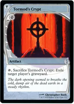 Tormod's Crypt (Future Sight) - Mystery Booster 2 (MB2) MTG - NM/M - Image 1