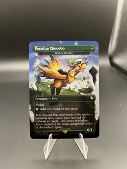 Paradise Chocobo - Birds of Paradise (Borderless) Commander: Final Fantasy Foil - Image 1