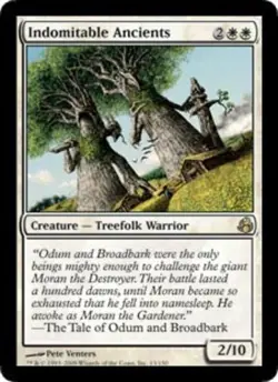 1x Indomitable Ancients Moderate Play MTG Magic - Kid Icarus - - Image 1