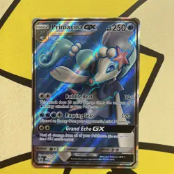 Primarina GX SM39 Sun & Moon Full Art Ultra Rare Holo Promo Pokemon Card PTCG NM - Image 1