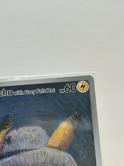 Pikachu with Gray Felt Hat Van Gogh Promo SVP #085 Pokemon Sealed - Image 4