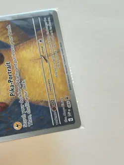 Pikachu with Gray Felt Hat Van Gogh Promo SVP #085 Pokemon Sealed - Image 5