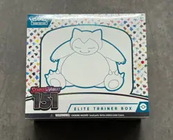 Pokemon TCG Scarlet & Violet 151 Elite Trainer Box - Sealed 820650853159 - Image 1