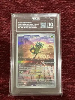 TAG 10 Teal Mask Ogerpon Pokemon Center Promo Stamped - Image 1