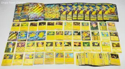 Huge Lot of Pikachu Pokemon TCG Trading Cards - Image 1