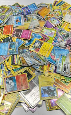 6.9 Lbs. Lot of Holographic Pokemon TCG Trading Cards - Image 4