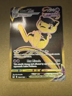 Mew VMAX Gold TG30/TG30 Fusion Strike Pokemon Card - Near Mint - Image 1
