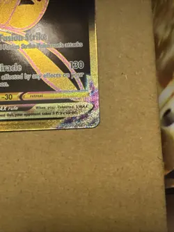 Mew VMAX Gold TG30/TG30 Fusion Strike Pokemon Card - Near Mint - Image 2