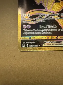 Mew VMAX Gold TG30/TG30 Fusion Strike Pokemon Card - Near Mint - Image 3