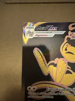 Mew VMAX Gold TG30/TG30 Fusion Strike Pokemon Card - Near Mint - Image 4
