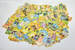 Lot of Vintage Wizards of the Coast Pokemon TCG Trading Cards - Image 1