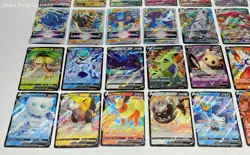 Lot of 60 Pokemon V, VStar, and VMax Trading Cards - Image 2