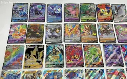Lot of 60 Pokemon V, VStar, and VMax Trading Cards - Image 5