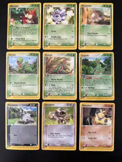 Pokemon Ruby & Sapphire Lot of 9 Cards | Pokemon Trading Cards - Image 1
