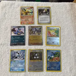 Vintage Holo Pokemon Cards Rare Card 8 Lot ( Read Description ) - Image 1