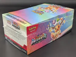 Pokemon SV8.5 Prismatic Evolutions Sealed Booster Bundle Display Case - Image 4